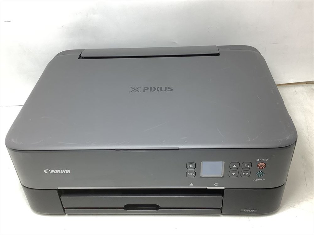 【中古】Canon 印刷工 A4インクジェット練りあわせる機 PIXUS TS5330 黒いこと 2019年模範例 テレ細工物向け