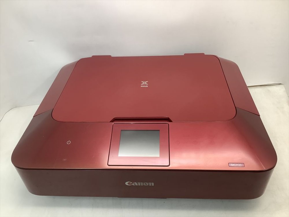 【中古】Canon キヤノンインクジェット練りあわせる機 PIXUS MG7130 RD