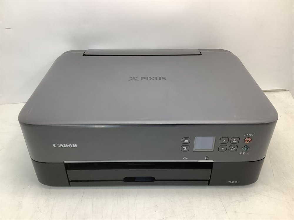 【中古】Canon 印刷工 A4インクジェット練りあわせる機 PIXUS TS5330 黒いこと 2019年模範例 テレ細工物向け