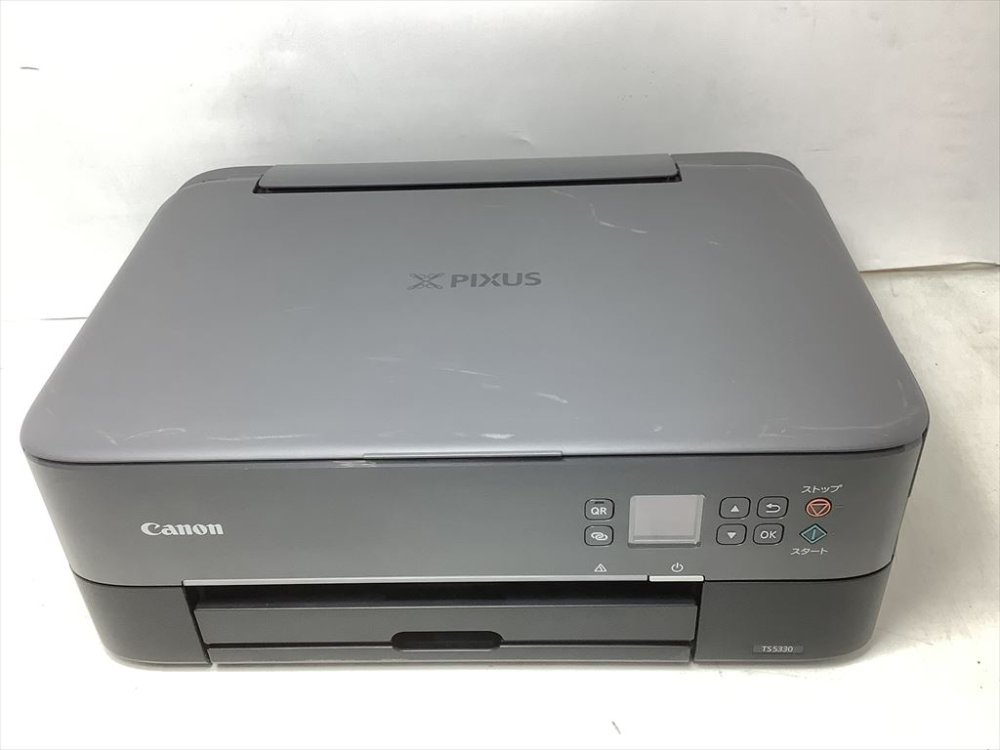 【中古】Canon 印刷工 A4インクジェット練りあわせる機 PIXUS TS5330 黒いこと 2019年模範例 テレ細工物向け