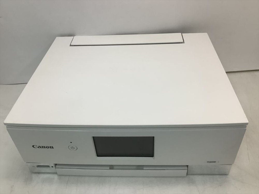 【中古】旧模範例 Canon 印刷工 A4インクジェット練りあわせる機 PIXUS TS8330 白いこと