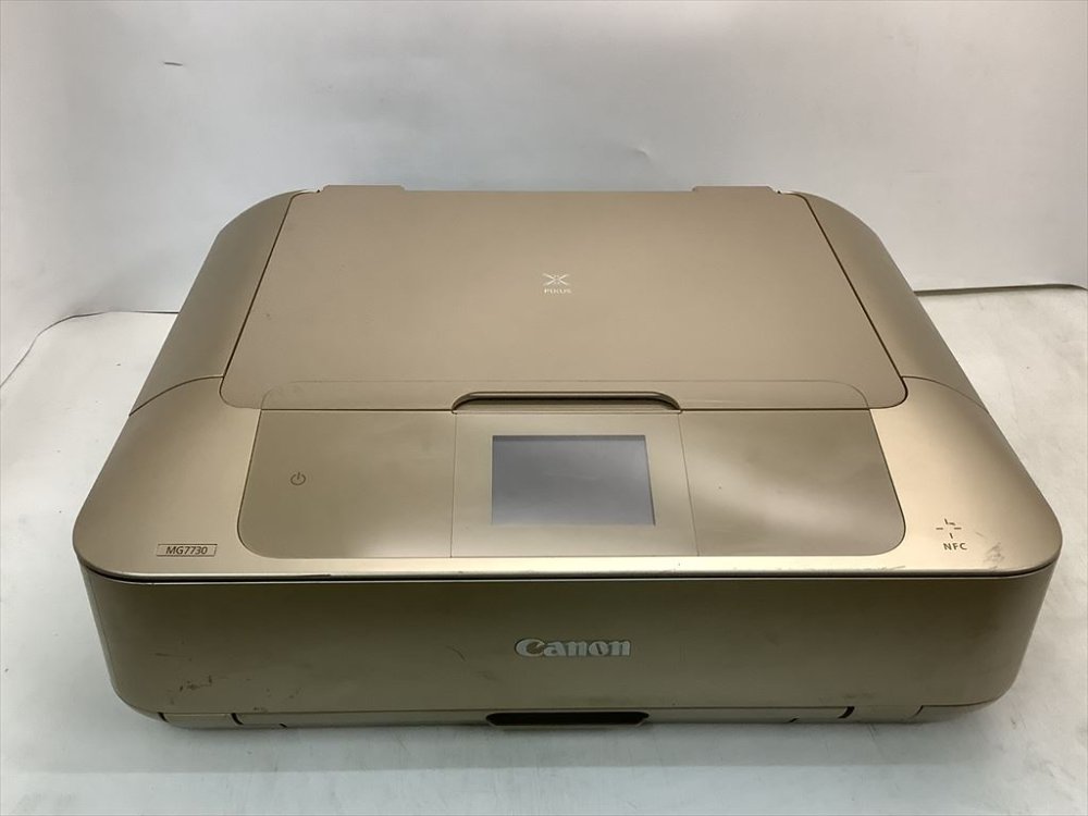 【中古】Canon キヤノン インクジェット練りあわせる機 PIXUSMG7730GL ゴールド