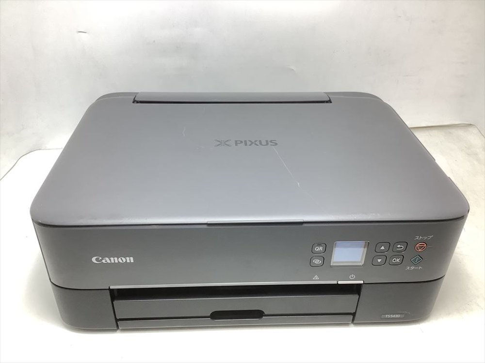 【中古】キヤノン Canon 印刷工 A4インクジェット練りあわせる機 PIXUS TS5430 黒いこと 2021年模範例 テレ細工物向け 4色・押し並べて型・相応うインキBC-360/361続きもの
