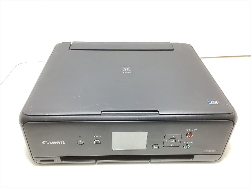 【中古】旧模範例 Canon インクジェット印刷工練りあわせる機 TS5030 BK 黒いこと