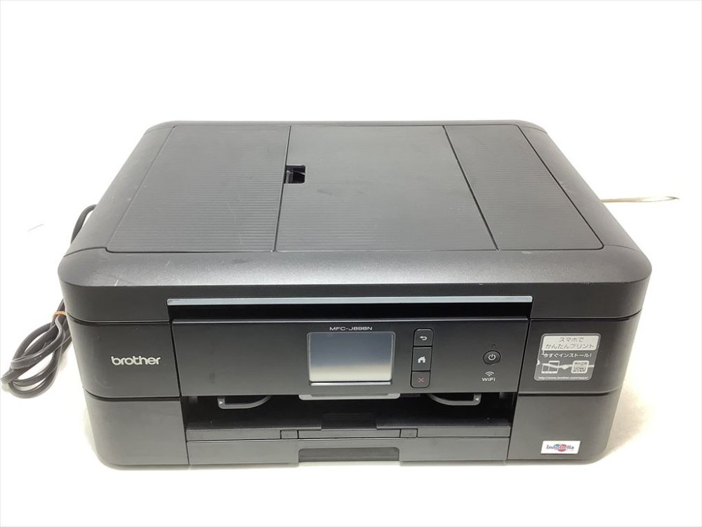 【中古】(旧モデル) ブラザー プリンター A4 インクジェット複合機 MFC-J898N (FAX/ADF/有線・無線LAN/手差しトレイ/両面印刷/レーベル印刷)｜プリンター専門店プリゴリくん