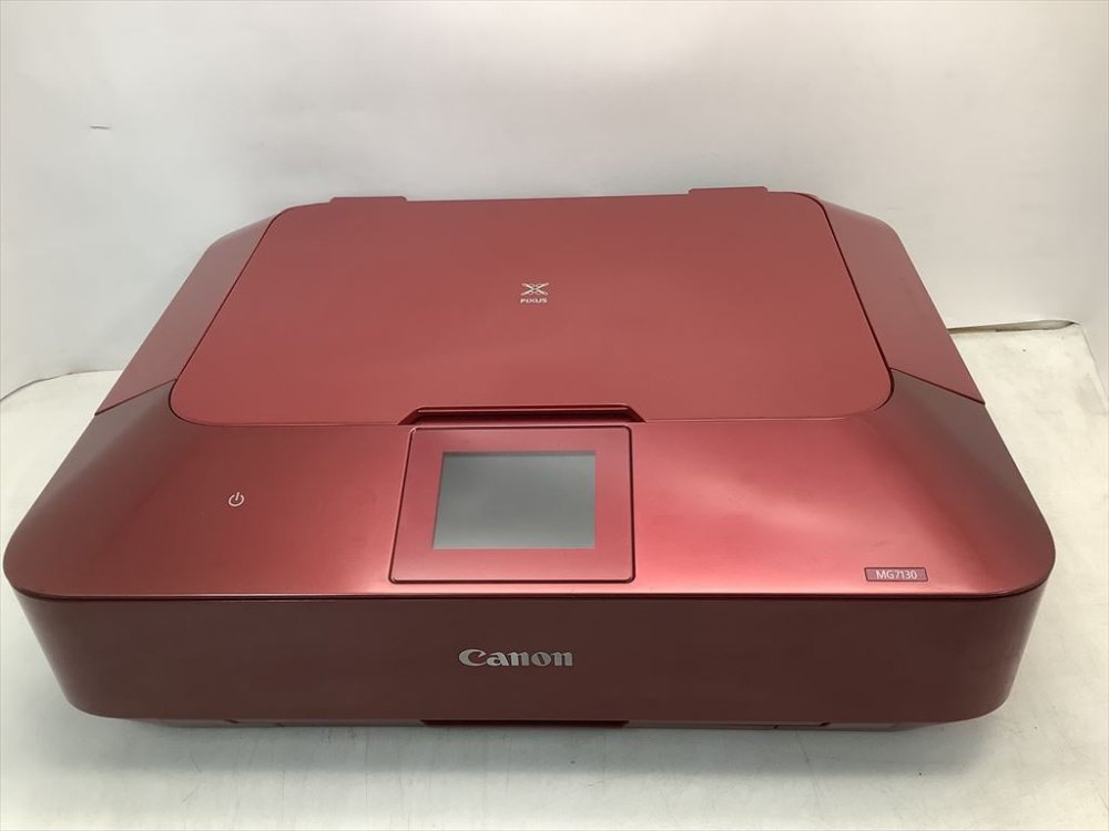 【中古】Canon キヤノンインクジェット複合機 PIXUS MG7130 RD｜プリンター専門店プリゴリくん