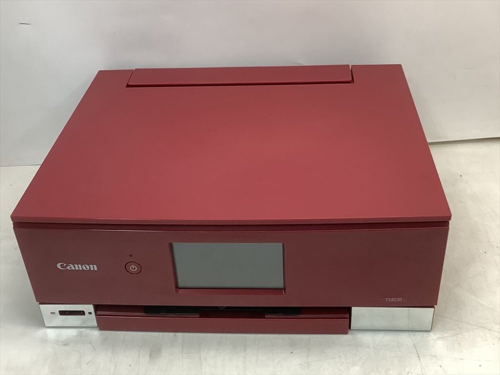 【中古】旧モデル Canon プリンター インクジェット複合機 PIXUS TS8230 RED (レッド)｜プリンター専門店プリゴリくん 12,096円