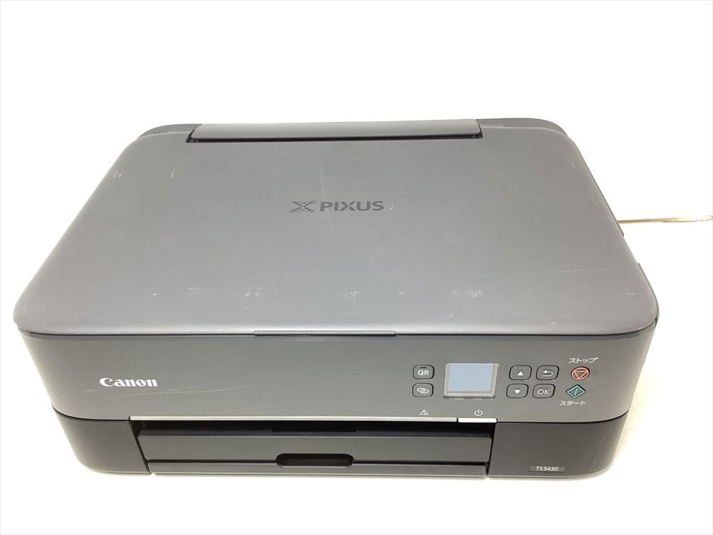 【中古】キヤノン Canon プリンター A4インクジェット複合機 PIXUS TS5430 ブラック 2021年モデル テレワーク向け 4色・一体型・対応インクBC-360/361シリーズ｜プリンター専門店プリゴリくん 10,764円
