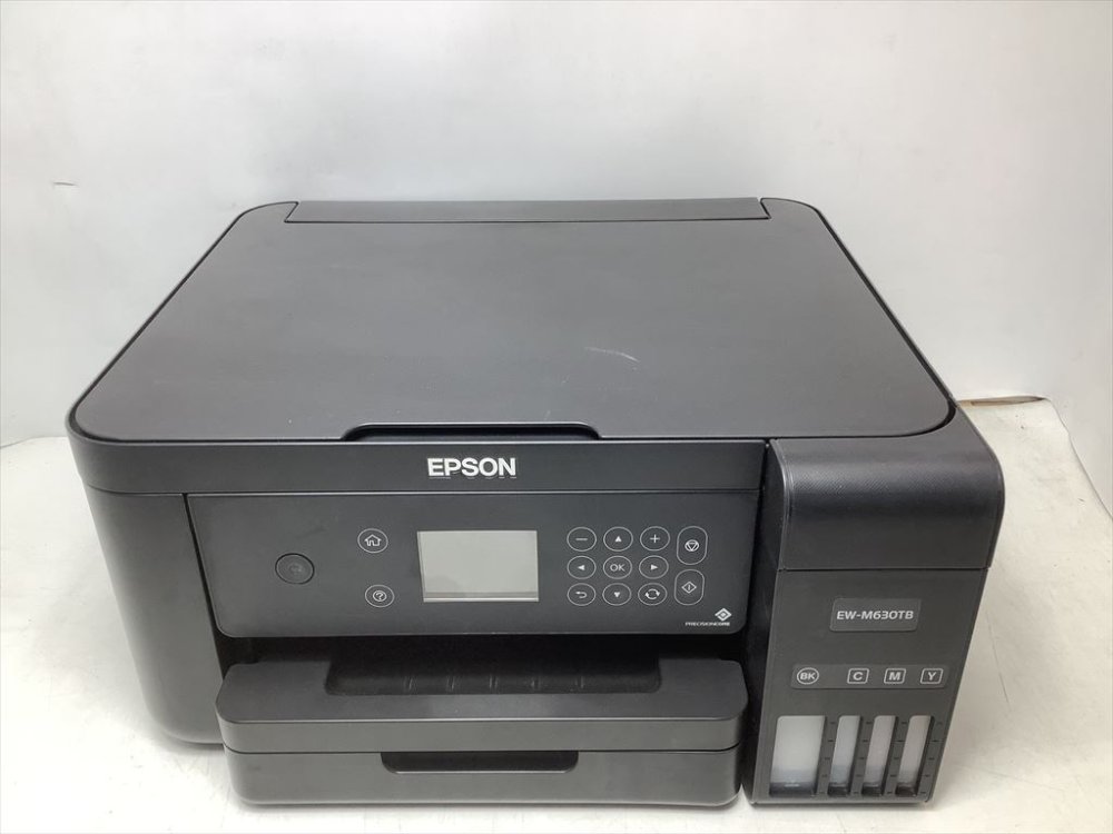 【中古】エプソン A4カラープリント対応 エコタンク搭載 インクジェット複合機（ブラック）EPSON EW-M630TB｜プリンター専門店プリゴリくん