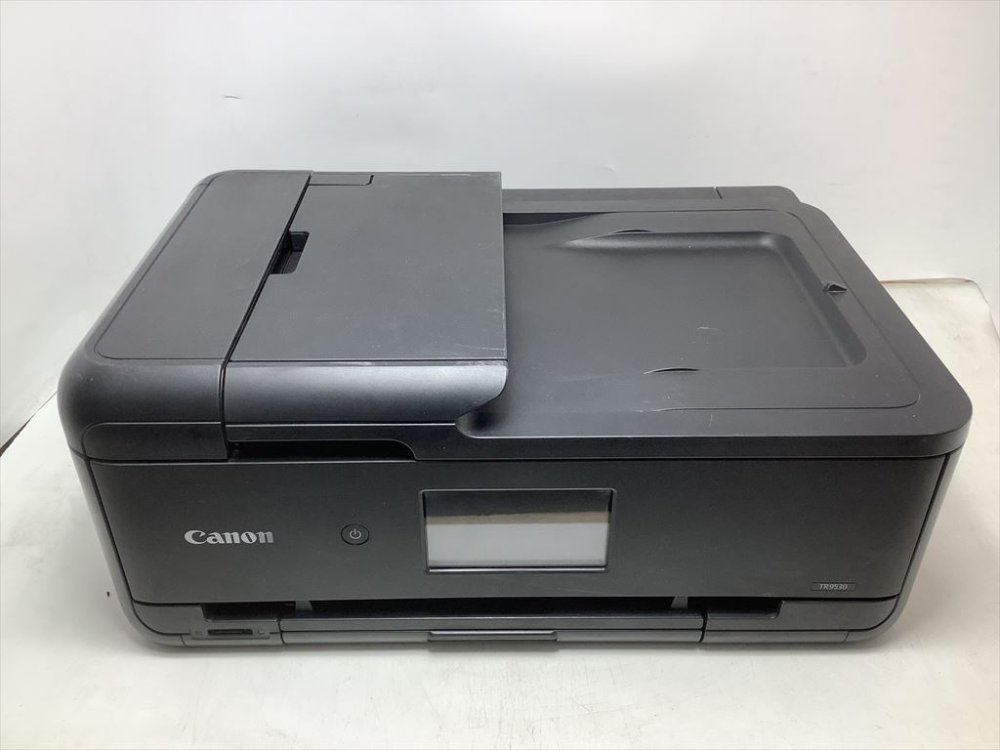 【中古】キヤノン Canon カラープリント プリンター A3 インクジェット複合機 TR9530 ブラック (黒)|プリンター専門店プリゴリくん