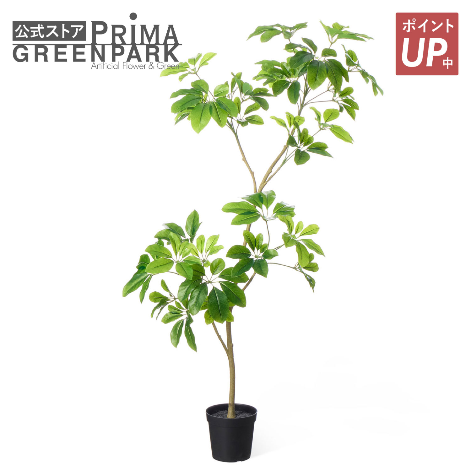 【ポイントUP】【公式】シェフレラ インナーポット H120cm 観葉植物 フェイクグリーン eco 【別倉庫直送品】 | GREENPARK 人工観葉植物 造花 おしゃれ リアル イミテーション インテリアグリーン アートグリーン