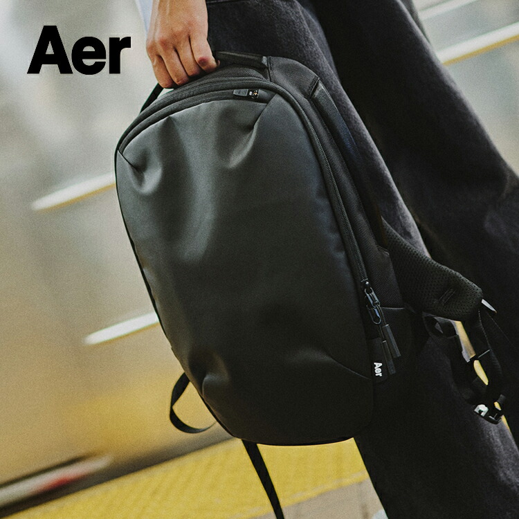 エアー Aer slim pack 2 スリムパック2 国内正規品 Tech Collection 31019 ブラック バックパック リュック ビジネス カジュアル メンズ 鞄 バッグ リュックサック 軽量 ナイロン