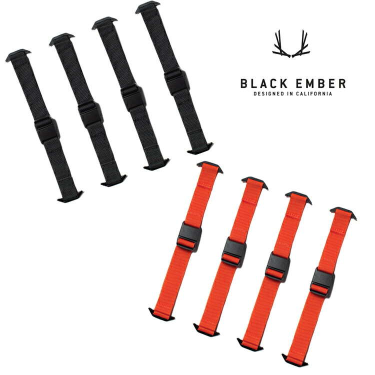 【4本セット】【ブラックエンバー正規取扱店】Black Ember ブラックエンバー FORGE 30 40 COMPRESSION STRAP 国内正規品 フォージ30/40対応 マグロック コンプレッションストラップ 7224007 カスタムパーツ ブラック オレンジ 拡張パーツ FORGE30 FORGE40 フォージ 7,227円