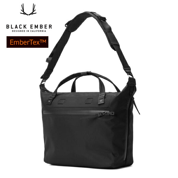 【最新模範例】【ブラックエンバー置き目取りまわし店】Black Ember ブラックエンバー WPT SHOULDER TOTE EmberTex ウォータープルーフショルダートップ エンバーテックス 7225007 国内置き目品 トートバッグ ショルダーバッグ 鞄 御徒面子 2WAYメンズ ナイロン 黒いこと 出張 旅する