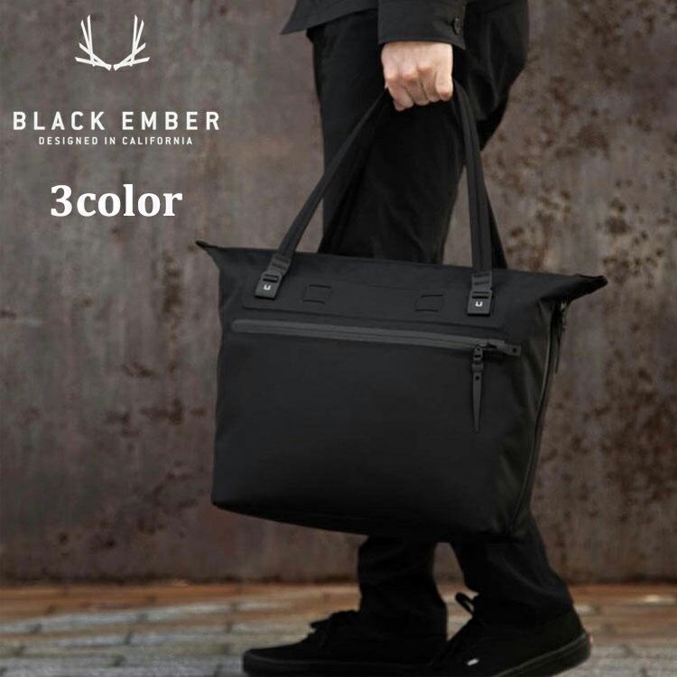 【40%OFFクーポン対象】【ブラックエンバー正規取扱店】Black Ember ブラックエンバーWPT TOTE ウォータープルーフトート 7223019 国内正規品 トートバッグ 鞄 バッグ メンズ ナイロン ブラック 出張 旅行