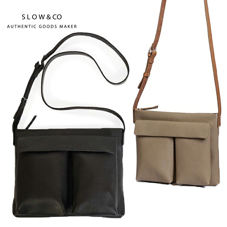 SLOW スロウ Shrink Helmet Shoulder Bag 858S75R シュリンク ヘルメット ショルダーバッグ バッグ メンズ BLACK GRAY ブラック グレー ユニセックス ミリタリー 鞄 レザーバック レザーバッグ|プライマルストア