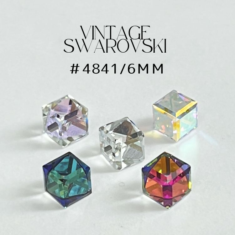 楽天市場】ヴィンテージスワロフスキークリスタル＃5000/6mm (10ヶ入