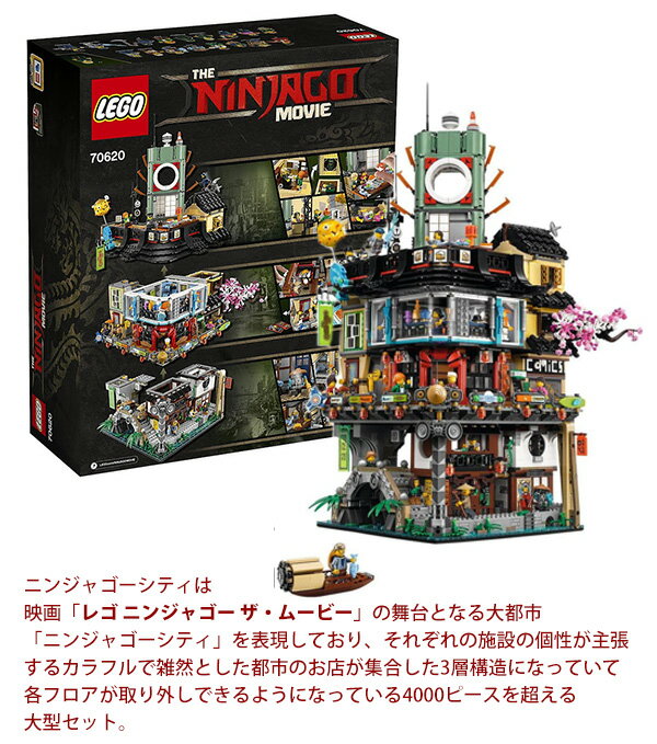 楽天市場 Lego レゴ レゴオリジナル ニンジャゴー レゴ ニンジャゴーシティ 706 Ninjago City ニンジャゴームービー 4867ピース レゴ ブロック 大型セット 映画 レゴ ニンジャゴー ザ ムービー 舞台 プライムマーケット 楽天市場店