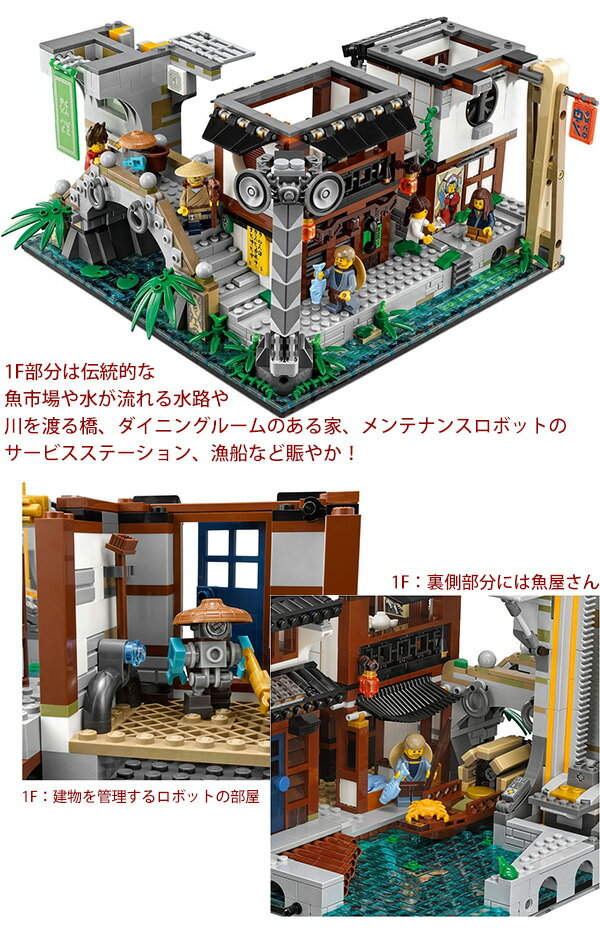 楽天市場 Lego レゴ レゴオリジナル ニンジャゴー レゴ ニンジャゴーシティ 706 Ninjago City ニンジャゴームービー 4867ピース レゴ ブロック 大型セット 映画 レゴ ニンジャゴー ザ ムービー 舞台 プライムマーケット 楽天市場店