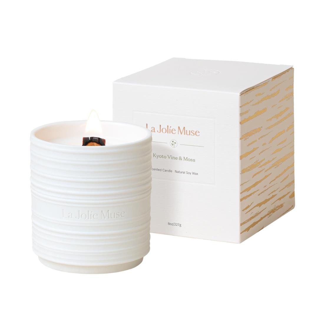フランス製 未使用 アロマキャンドル MANTES-LA-JOLIE 楽天市場】LA JOLIE MUSE アロマキャンドル イランイランの香り