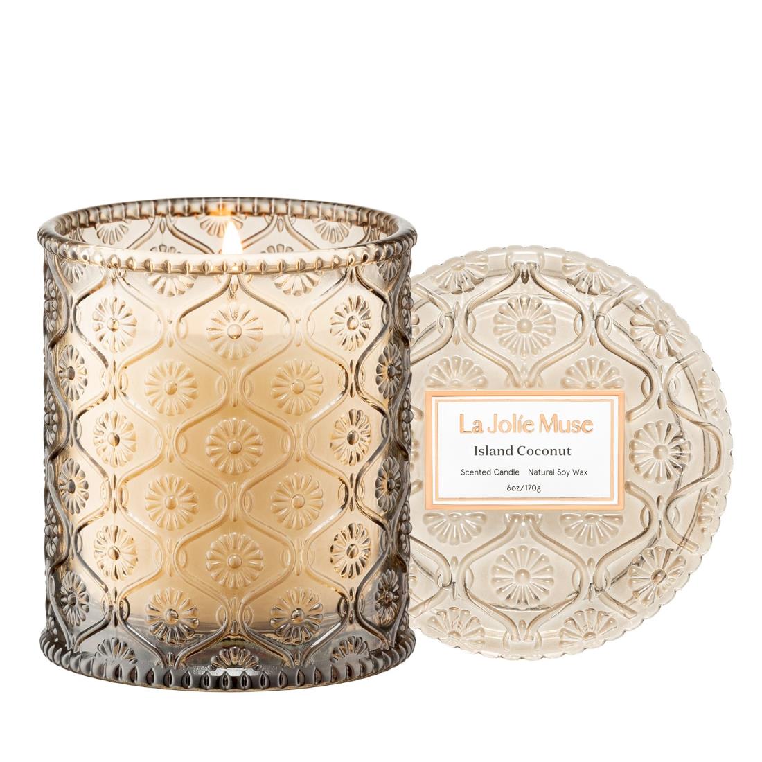 楽天市場】LA JOLIE MUSE アロマキャンドル サフラン＆ウードの香り