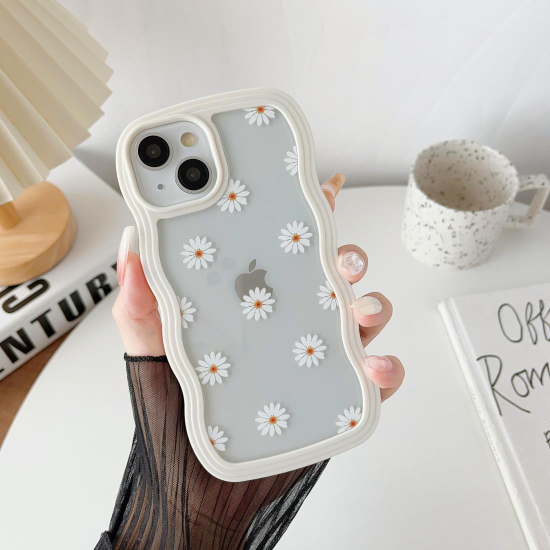 楽天市場】ZTOFERA iPhone 15 Pro Max ケース、クリア デイジー TPU