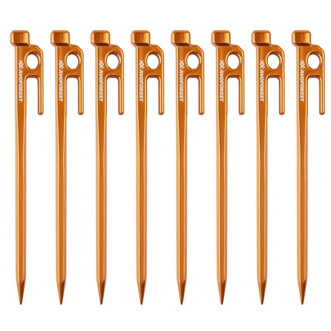 楽天市場】【業界初】AVOFOREST 鍛造ペグ アルミ製 ペグ キャンプペグ