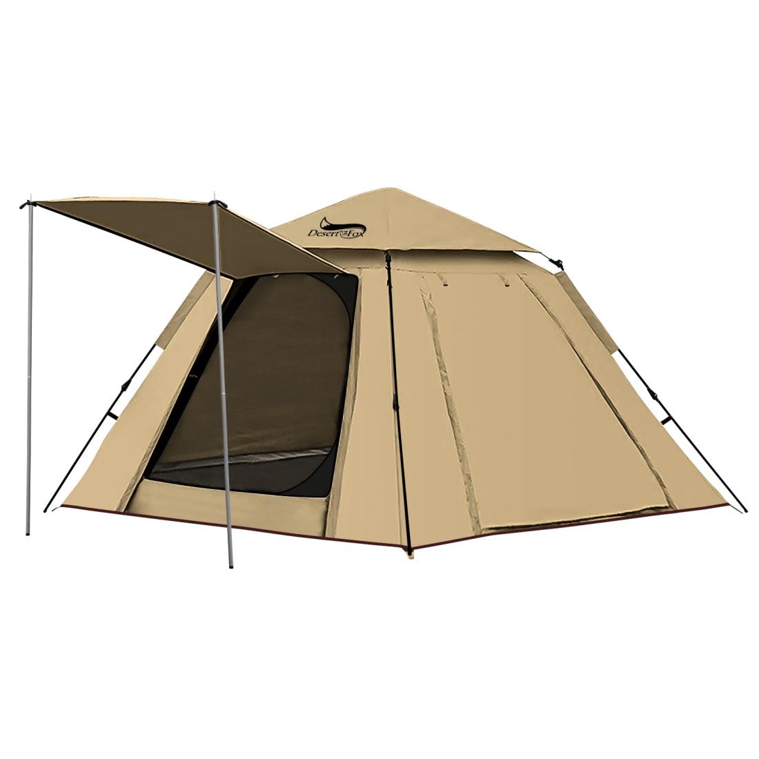 楽天市場】DesertFox テント 2-3人用 4000mm耐水圧 ドームテント