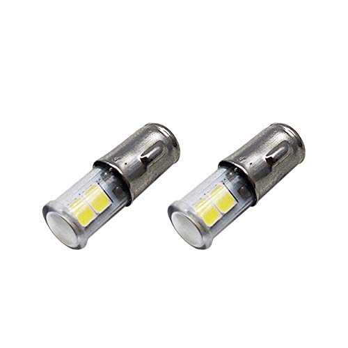 Ruiandsion 2 stks H1 LED Mistlamp 10-16V Super Heldere 2835 18SMD 6000 K Witte LED Lamp Vervangen voor Mistlamp of Dagrijverlichting DRL