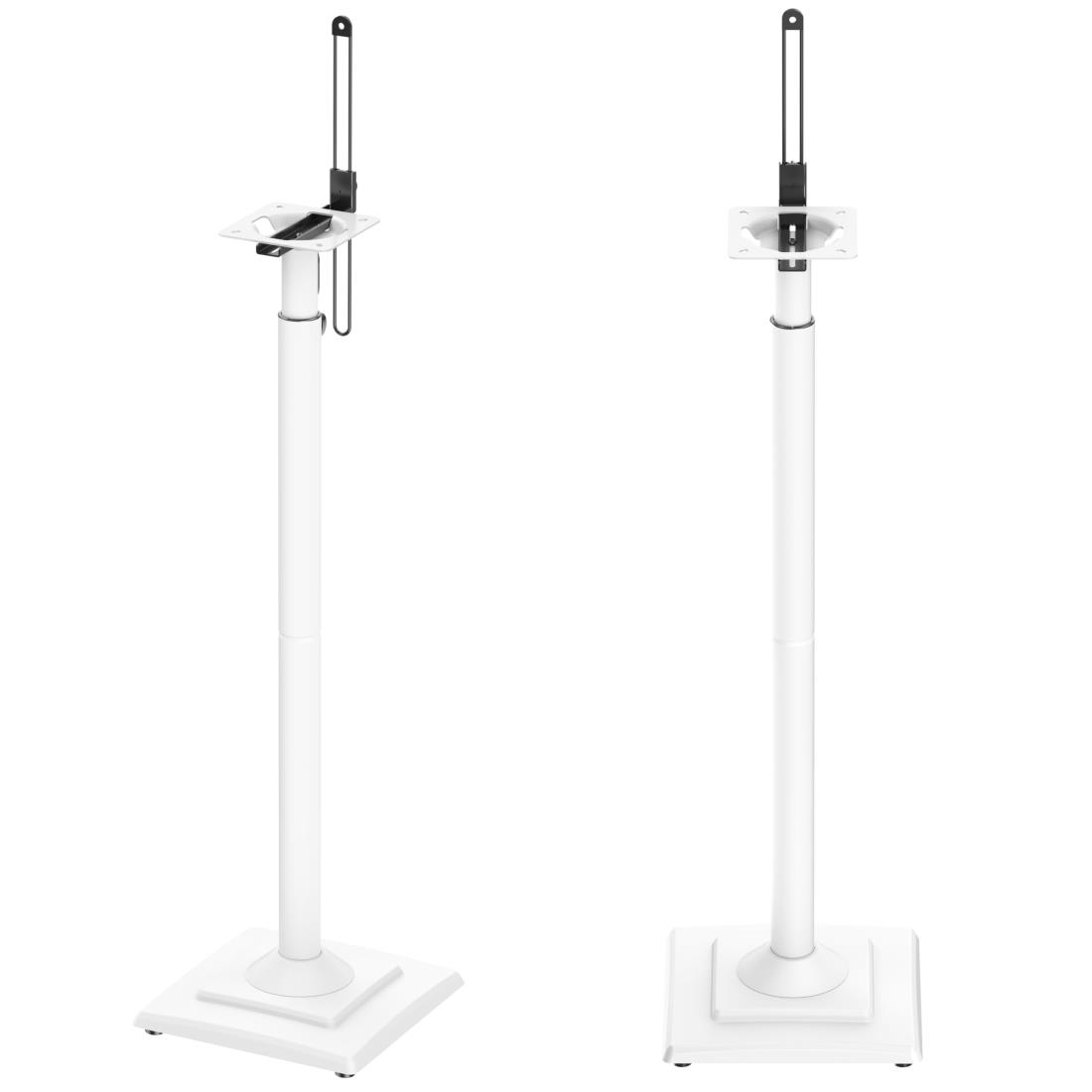 楽天市場】スピーカースタンド スピーカーマウント 白 耐荷重5kg 中