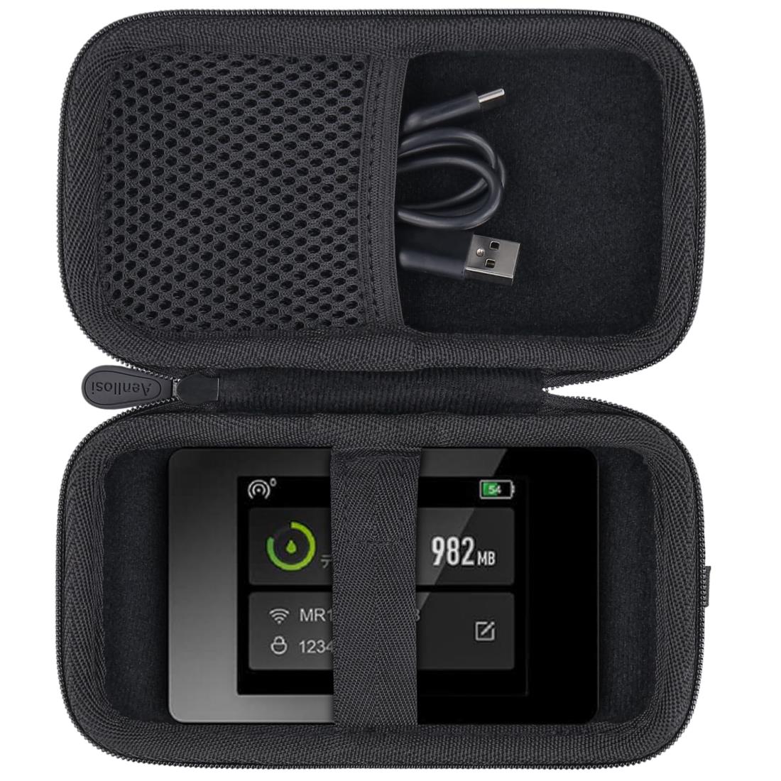 楽天市場】【リチャージWiFi公式】 MR1専用 レザー ケース カバー