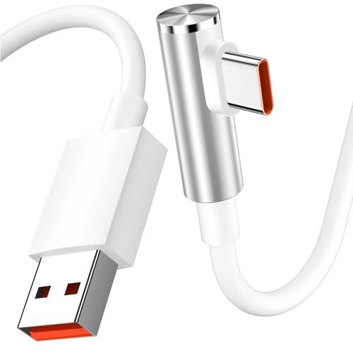 楽天市場】120W USB Type-C ケーブル 1M L字型 6A Xiaomi用 急速充電