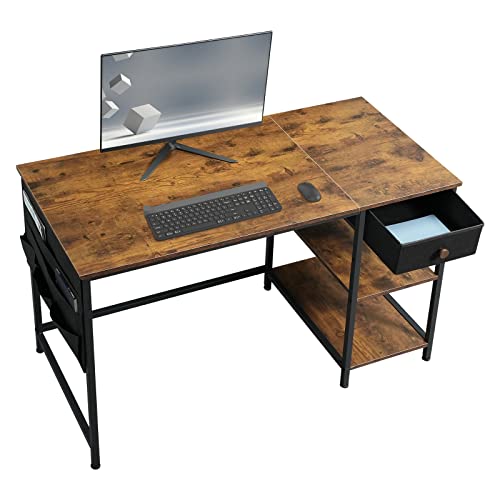 Amazon | Rshtong デスク パソコンデスク 勉強机 机 幅75cm×奥行