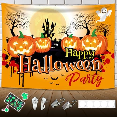 Halloween ハロウィン　タペストリー　　背景　　撮影　大きいかぼちゃ　秋 Halloween ハロウィン タペストリー 背景 撮影 大きいかぼちゃ 秋