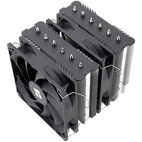 【送料無料】Thermalright Peerless Assassin 120 SE CPU空気冷却器、PA120SE、6本のホットパイプCPU冷却器、ダブル120ミリTL-C12C PWMファン、アルミニウム製ヒートシンクカバー、AGHP技術、AMD AM4/AM5 Intel 1150/1151/1200/1700/17XX画像