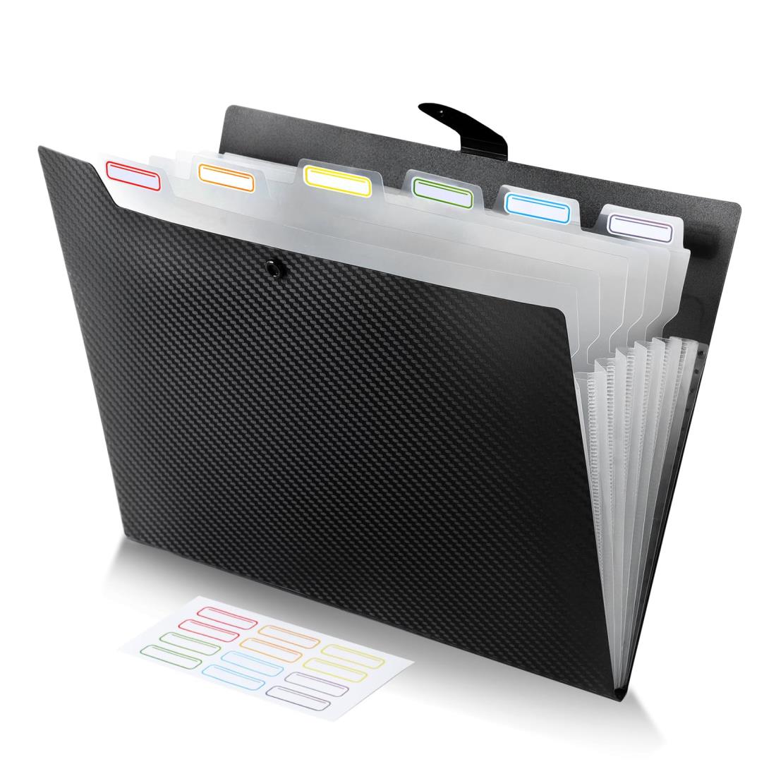 楽天市場】Shinkito ファイルフォルダ A4 5仕切り ドキュメント