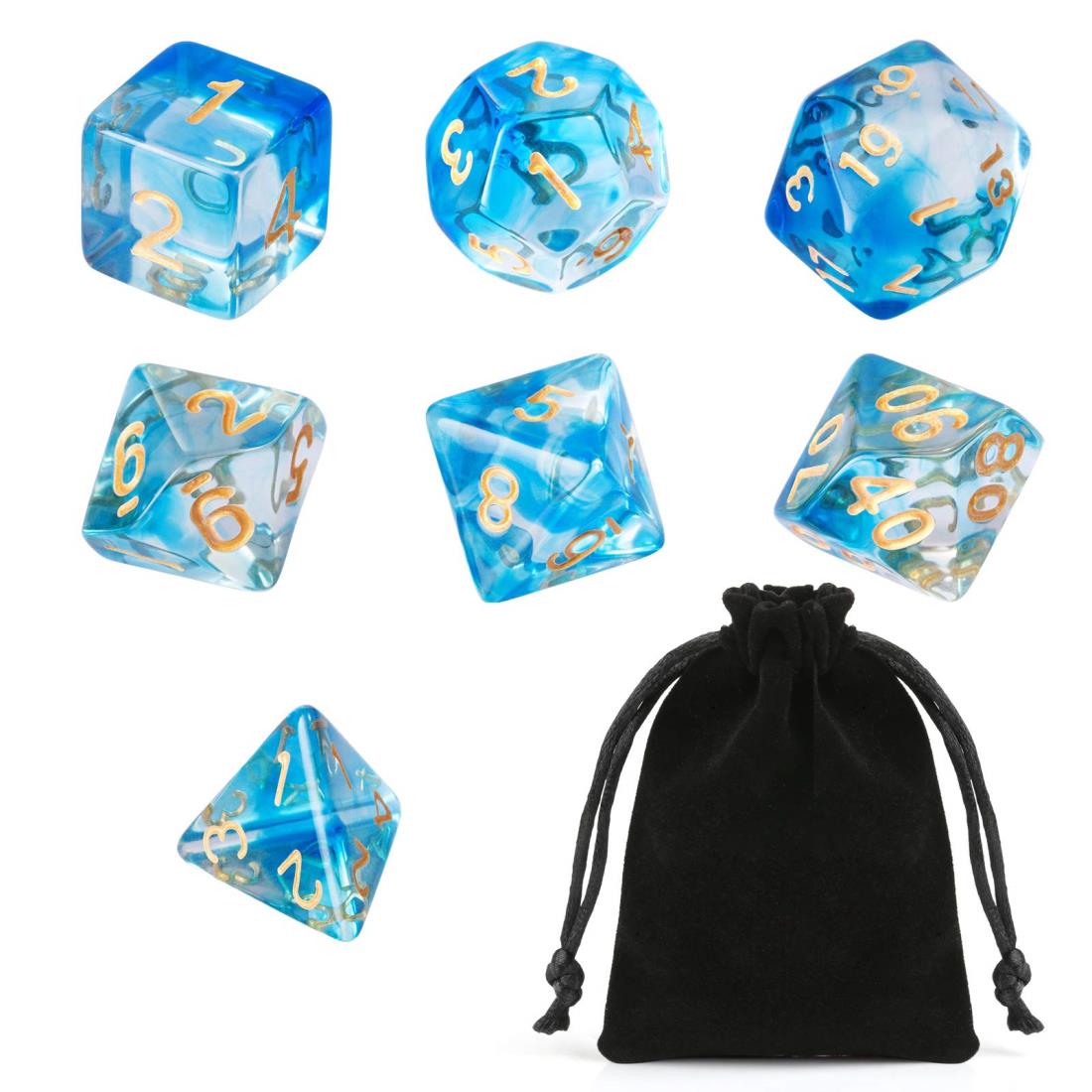 GWHOLE 多面体サイコロ アクリルダイス 7サイズ(クトゥルフ神話TRPG) 商品画像