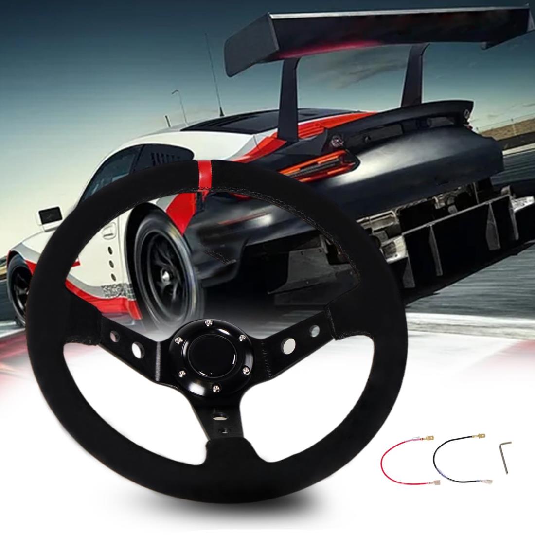 楽天市場】VEHSUNステアリング35パイハンドル車用ディープコーン