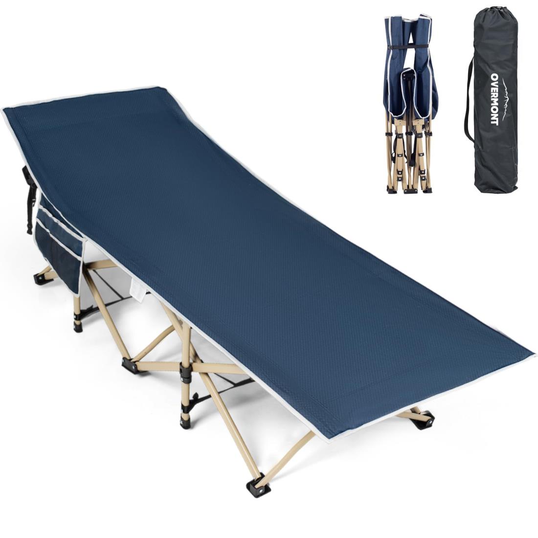 楽天市場】Overmont折り畳み式ベッド簡易ベッド耐荷重250kgキャンプ