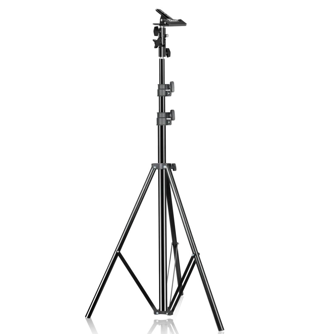 EMART レフ板５/8” クランプホルダー 8.5ft/260cmライトスタンドキット 強力クリップ 金属製 反射傘、リフレクタークリップスタンド フラッシュスタンド 人物撮影 商品撮影 室内外撮影などに対応 写真スタジオ、撮影スタジオ、ビデオなどに適用