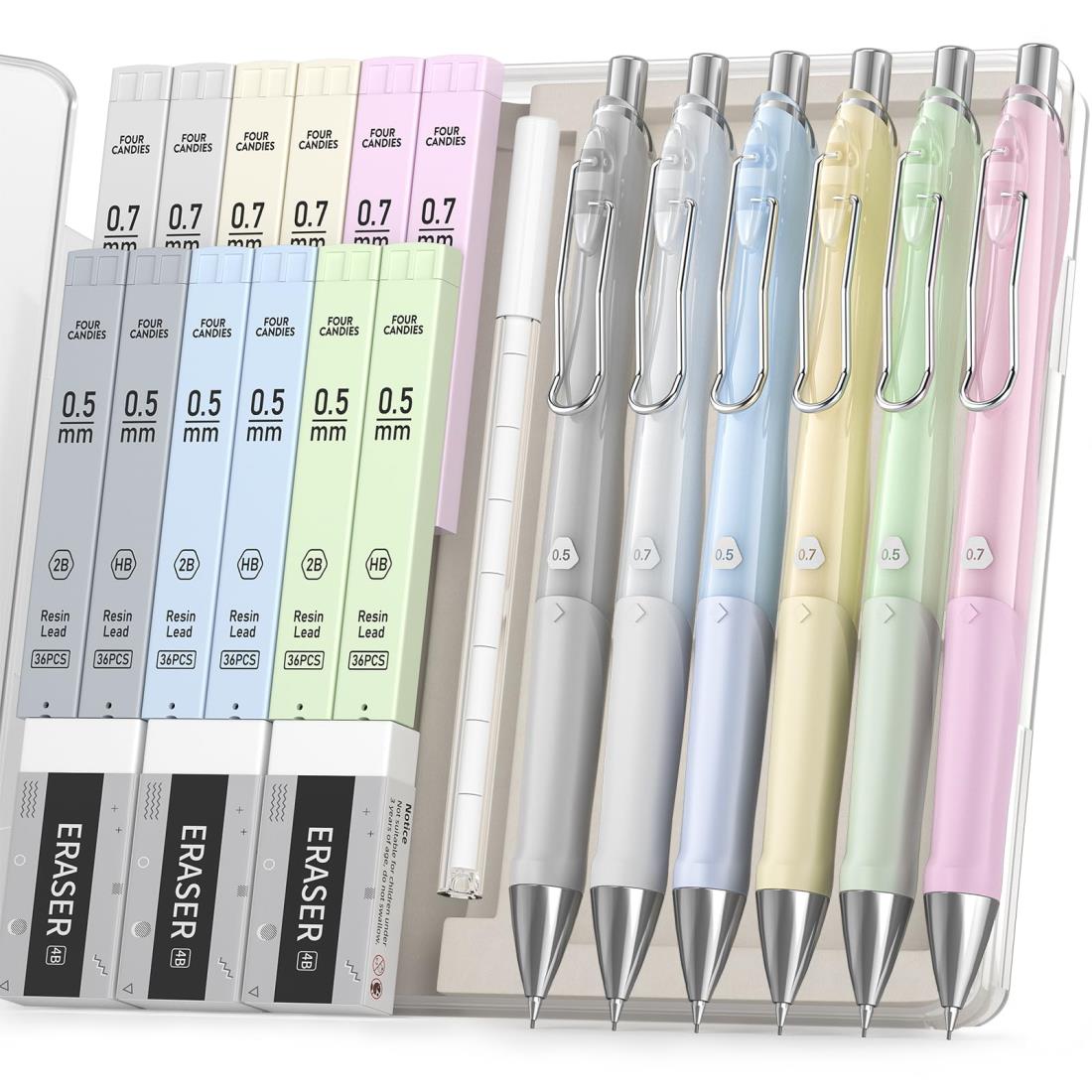 シャープペン12本セット 楽天市場】Four Candies KL218 シャープペンシル 6本 セット 0.5