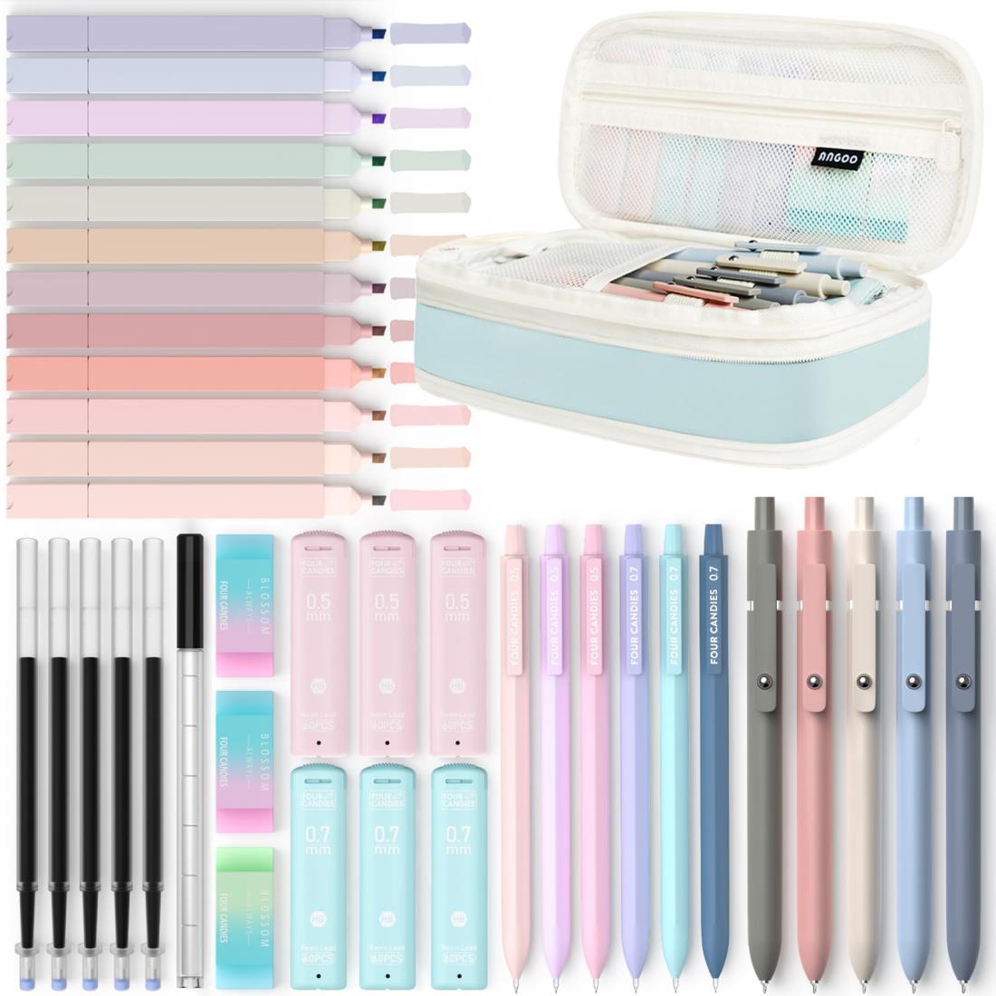 筆 400本セット 呉竹】呉竹 BIMOJI FUDE PEN Assorted set/5本セット XT/5V2 の