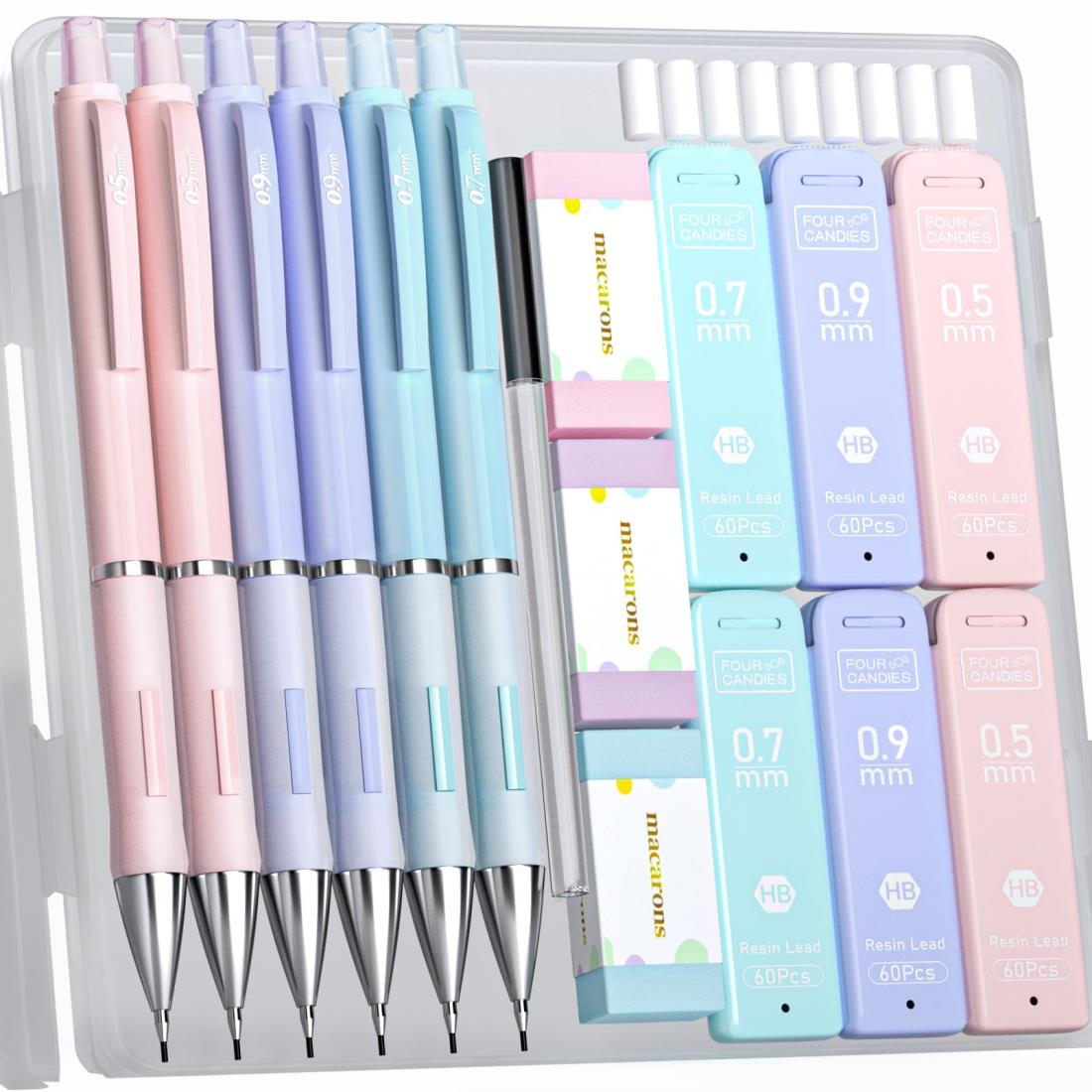 シャープペンシル セット まとめ売り 楽天市場】Four Candies 0.5mm メタルシャープペンシルセット