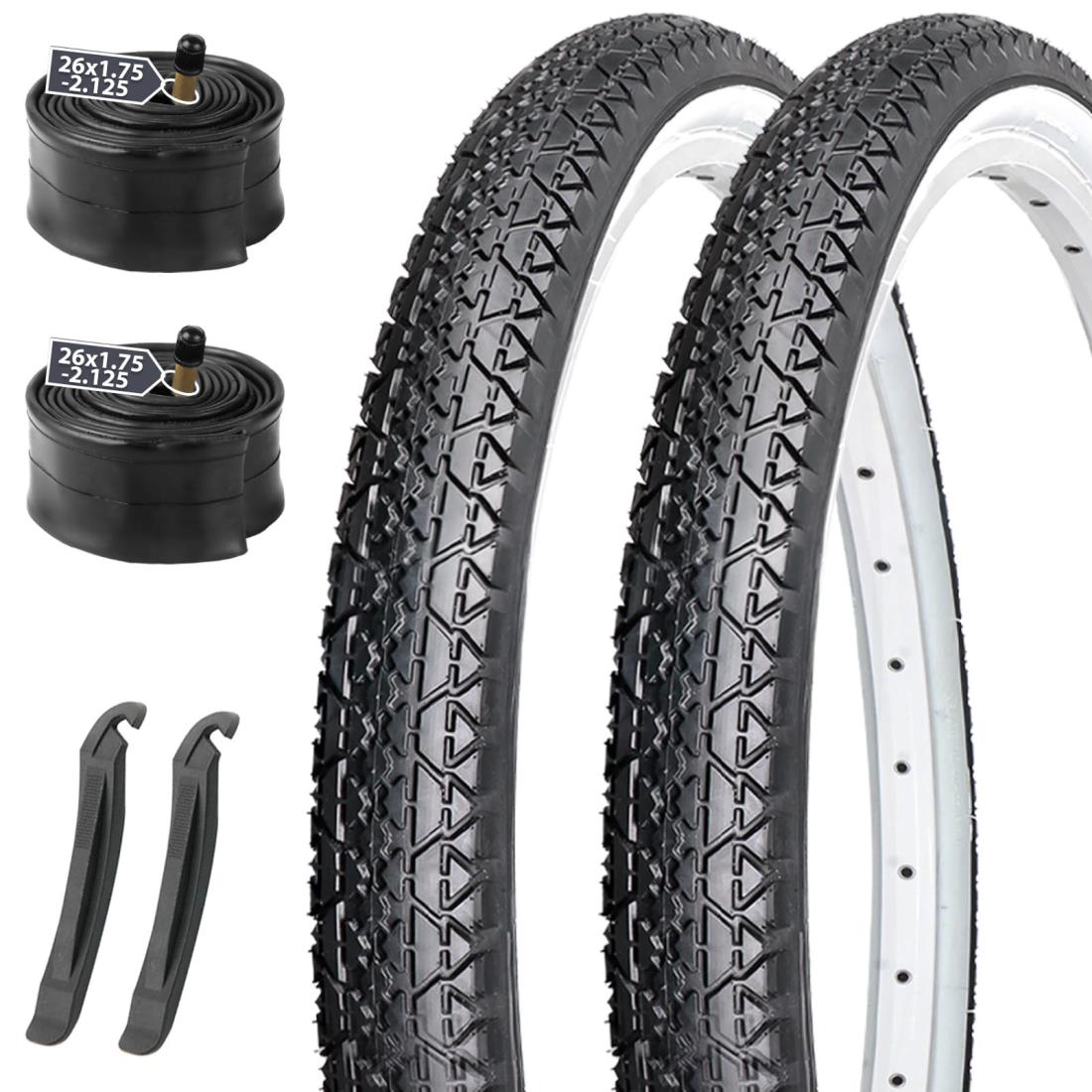 楽天市場】MOHEGIA 2本セット 自転車タイヤ: 26 x 2.125インチ