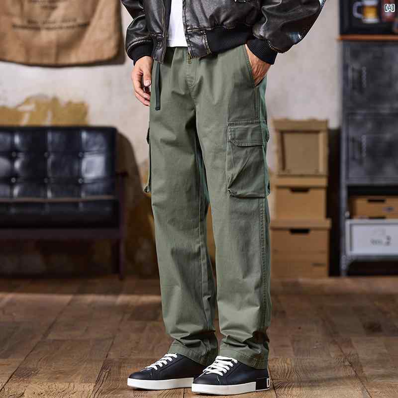 メンズ 流行り物 コーデ 秋冬コーデ アーミーグリーン 厚地の外套 櫂 秋冬 引っ切り無い ズボン下 アメリカン アウトドア 山登り 手ごわい 心地好い 流行り物