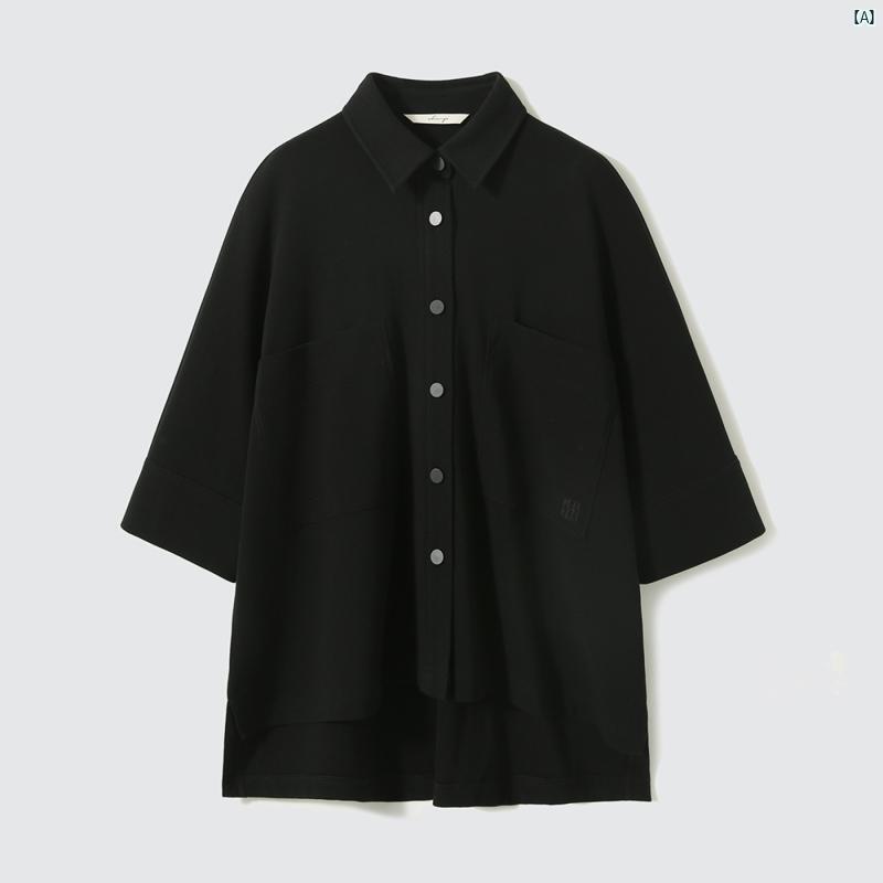 レディース ファッション コーデ 春 かけお うち セット ラダー コットン ビッグ ポケット シャツ ショーツ TZA 684113 MG #