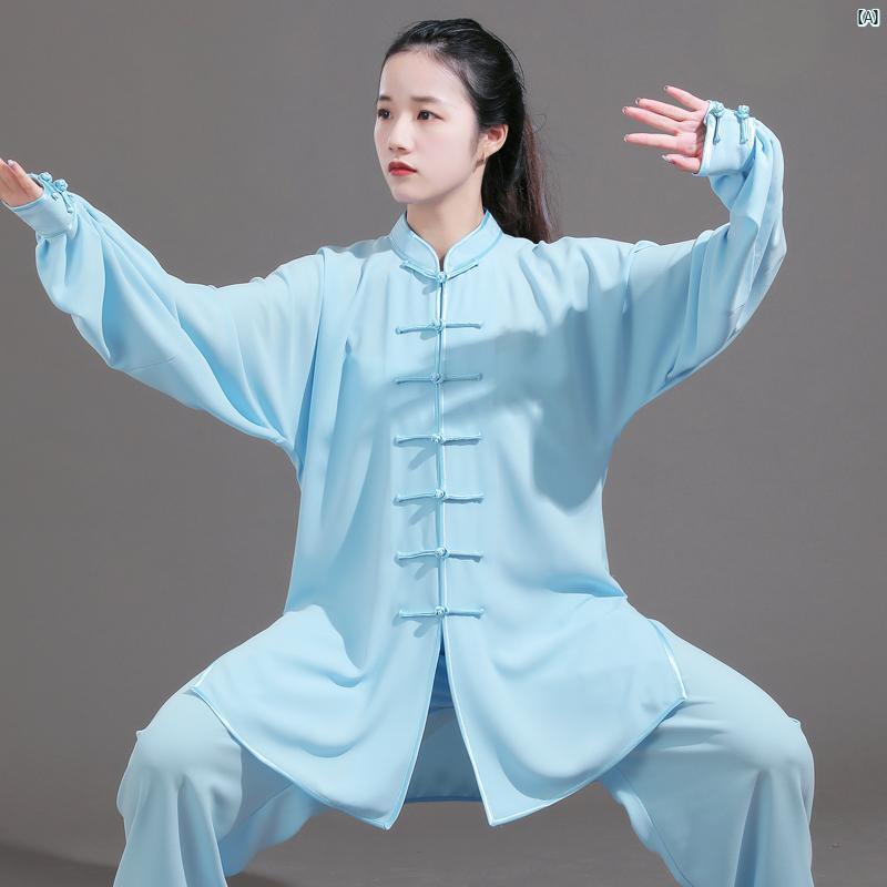 レディース Jingyi 太極拳 背広 成人男性用 読み合わせる 背広中長 武術 演奏 引きくらべる 年月