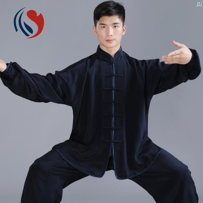 甚だしい 太極拳 背広 レディース 武道 演技 成人男性 訓練を受ける 服 歳月 Jingyi