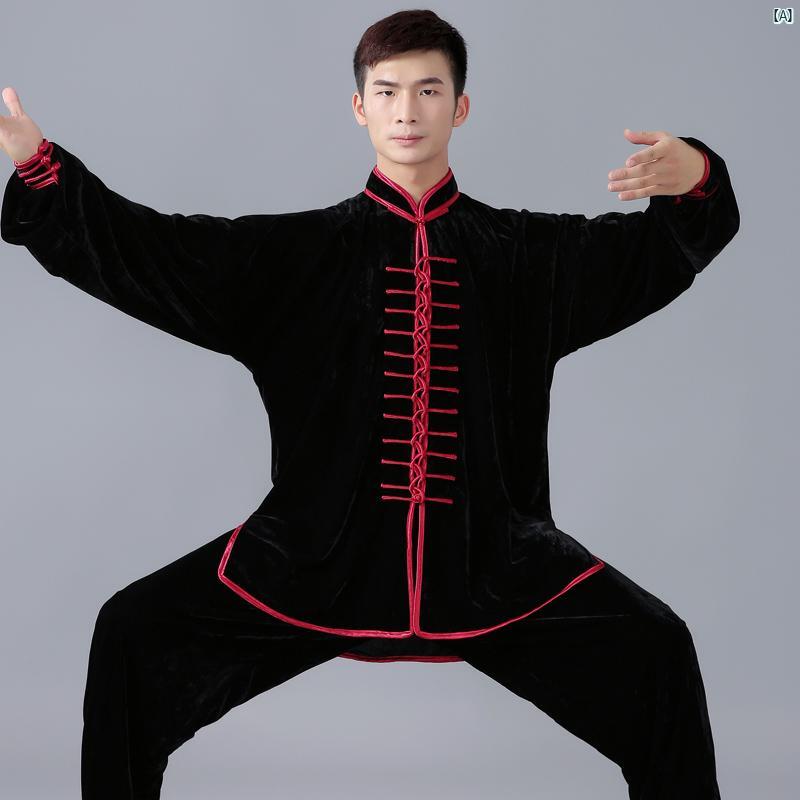 太極拳 背広 メンズ ゴールデン 天鵝絨 武道 服 レディース 朦々たる 読み合わせる 演奏 秋冬 生あたたかい 雅びやか