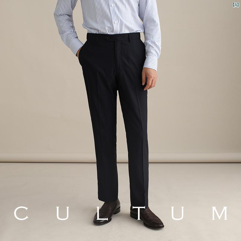 CULTUM 米国海軍 青色 筋目 伸ばすこと ズボン下 か細い 填まる 伸縮性 軽さ しわ りく く 商行為 心地よい 労働者階級 お召しもの 適